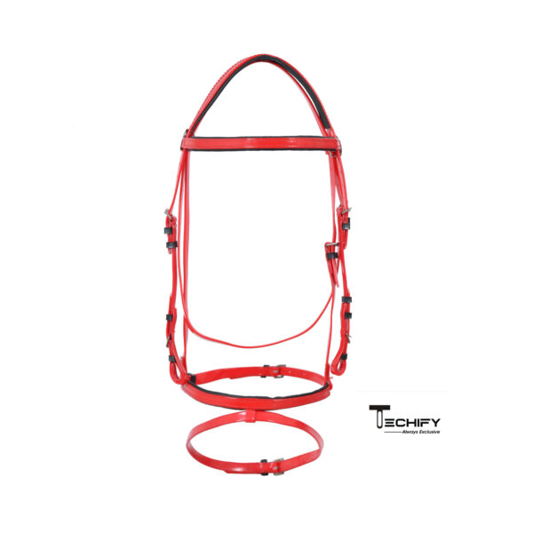 Horse Bridle red