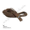 leather cord 4-5mm dark brown