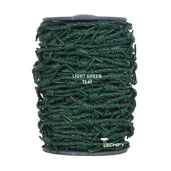 light green barbwire leather cord