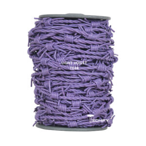 light Violet barbwire leather
