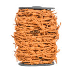 round leather cord barbwire orange