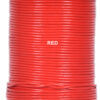 red leather cord round
