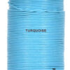 round leather cord turquoise