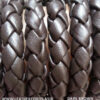 nappa braided leather cord 5mm